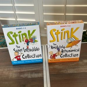 Children’s book series. Stink is funny informative and an easy read series.